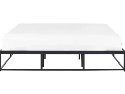 Seng Metal VIRY 180 x 200 cm Sort