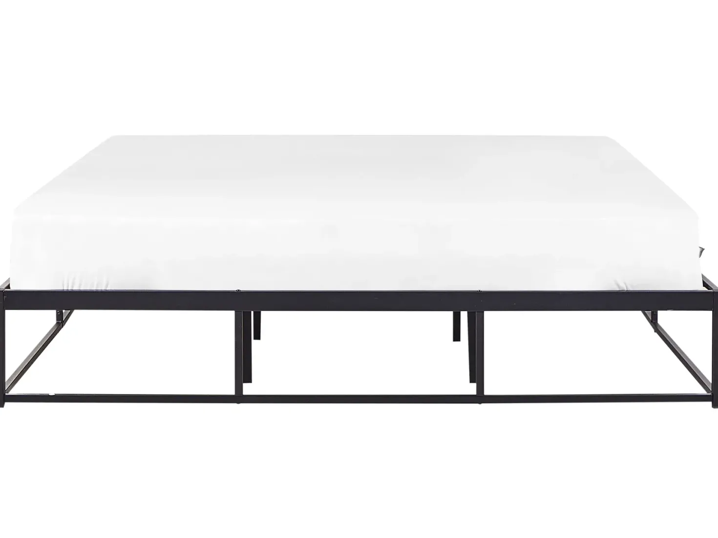 Seng Metal VIRY 180 x 200 cm Sort