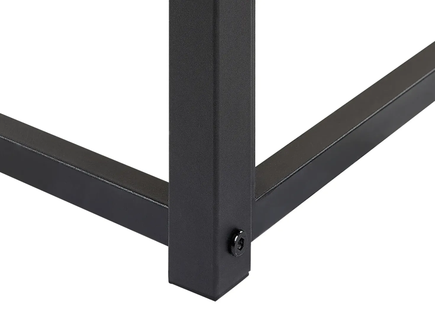 Seng Metal VIRY 180 x 200 cm Sort