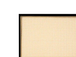 Seng PE-rattan AVANTON 140 x 200 cm Sort