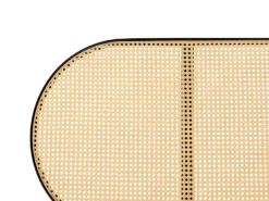 Seng PE-rattan BOULIN 180 x 200 cm Sort