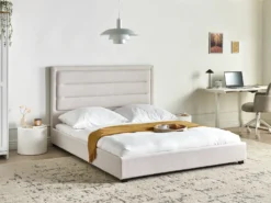 Seng ROUEN 160 x 200 cm Lys Beige