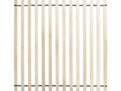 Seng Træ CHAMPAGNAT 180 x 200 cm Hvid