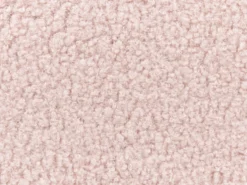 Seng uden hovedgærde Boucle ROANNE 90 x 200 cm Pastellrosa