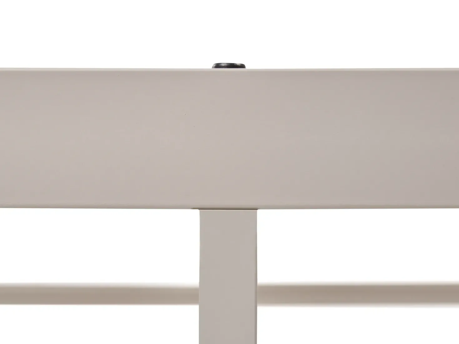 Seng uden hovedgærde Metal VIRY 180 x 200 cm Lys Beige