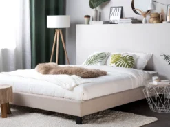 Seng uden hovedgærde ROANNE 180 x 200 cm Beige