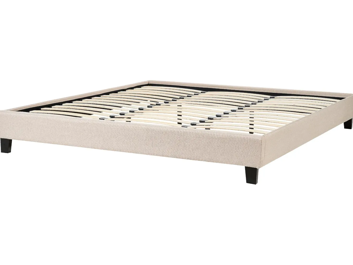 Seng uden hovedgærde ROANNE 180 x 200 cm Beige