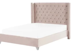 Seng Velour LUBBON 180 x 200 cm Pastellrosa