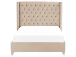Seng Velour LUBBON 140 x 200 cm Beige