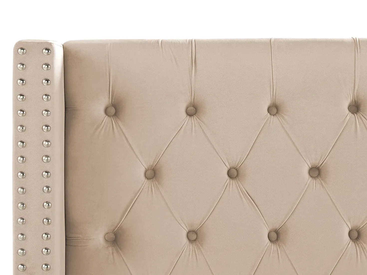 Seng Velour LUBBON 140 x 200 cm Beige