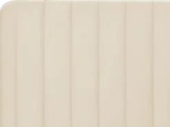 Seng Velour LUNAN 140 x 200 cm Lys Beige