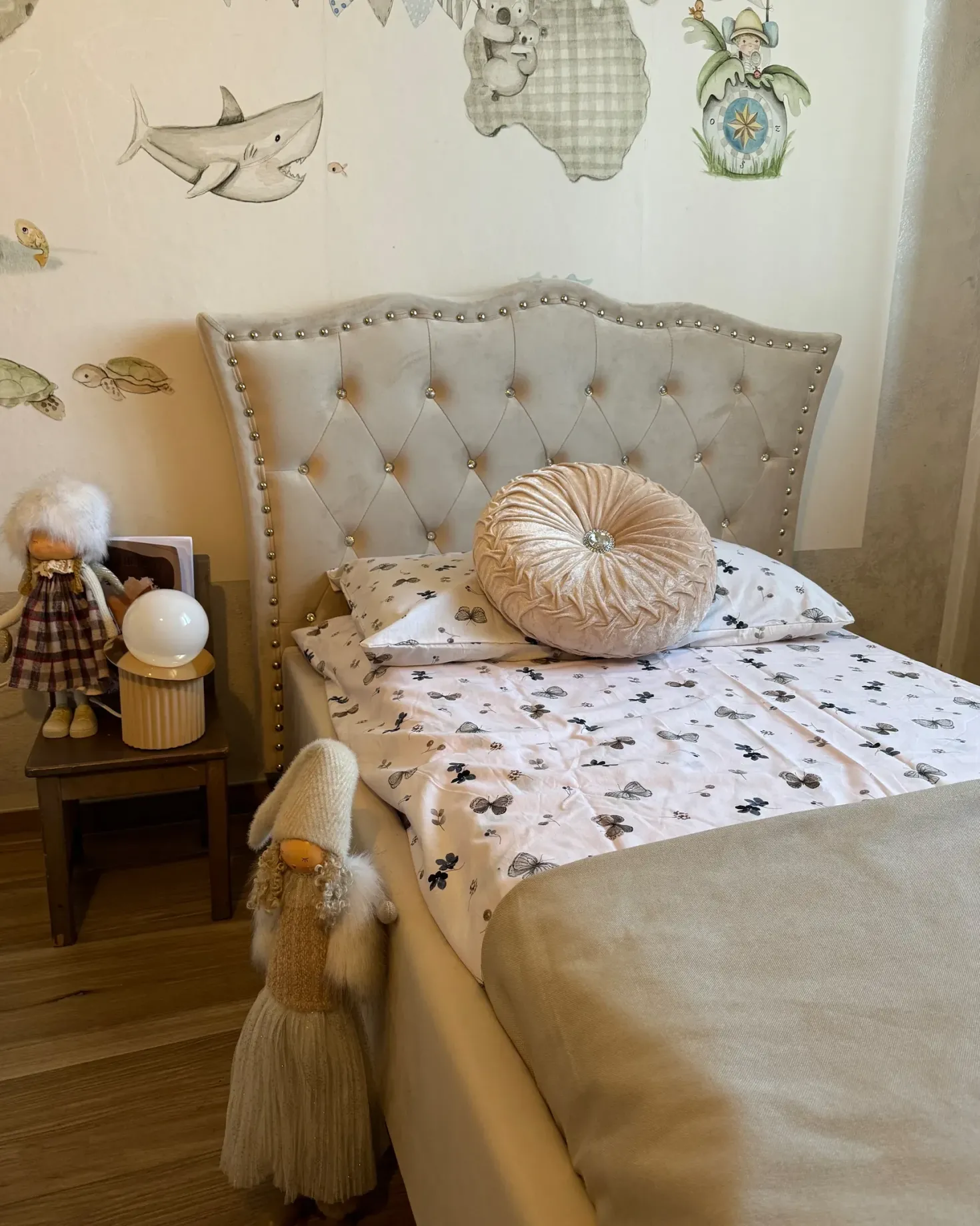 Seng Velour METZ 90 x 200 cm Beige