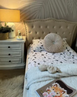 Seng Velour METZ 90 x 200 cm Beige