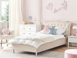 Seng Velour METZ 90 x 200 cm Beige