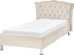 Seng Velour METZ 90 x 200 cm Beige