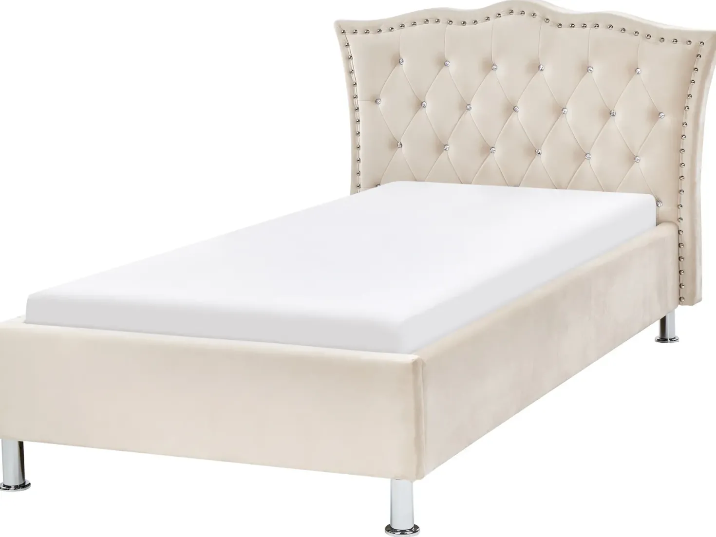 Seng Velour METZ 90 x 200 cm Beige