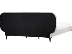 Seng Velour SUZETTE 180 x 200 cm Lysegrå
