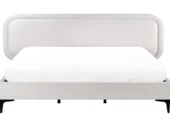 Seng Velour SUZETTE 180 x 200 cm Lysegrå
