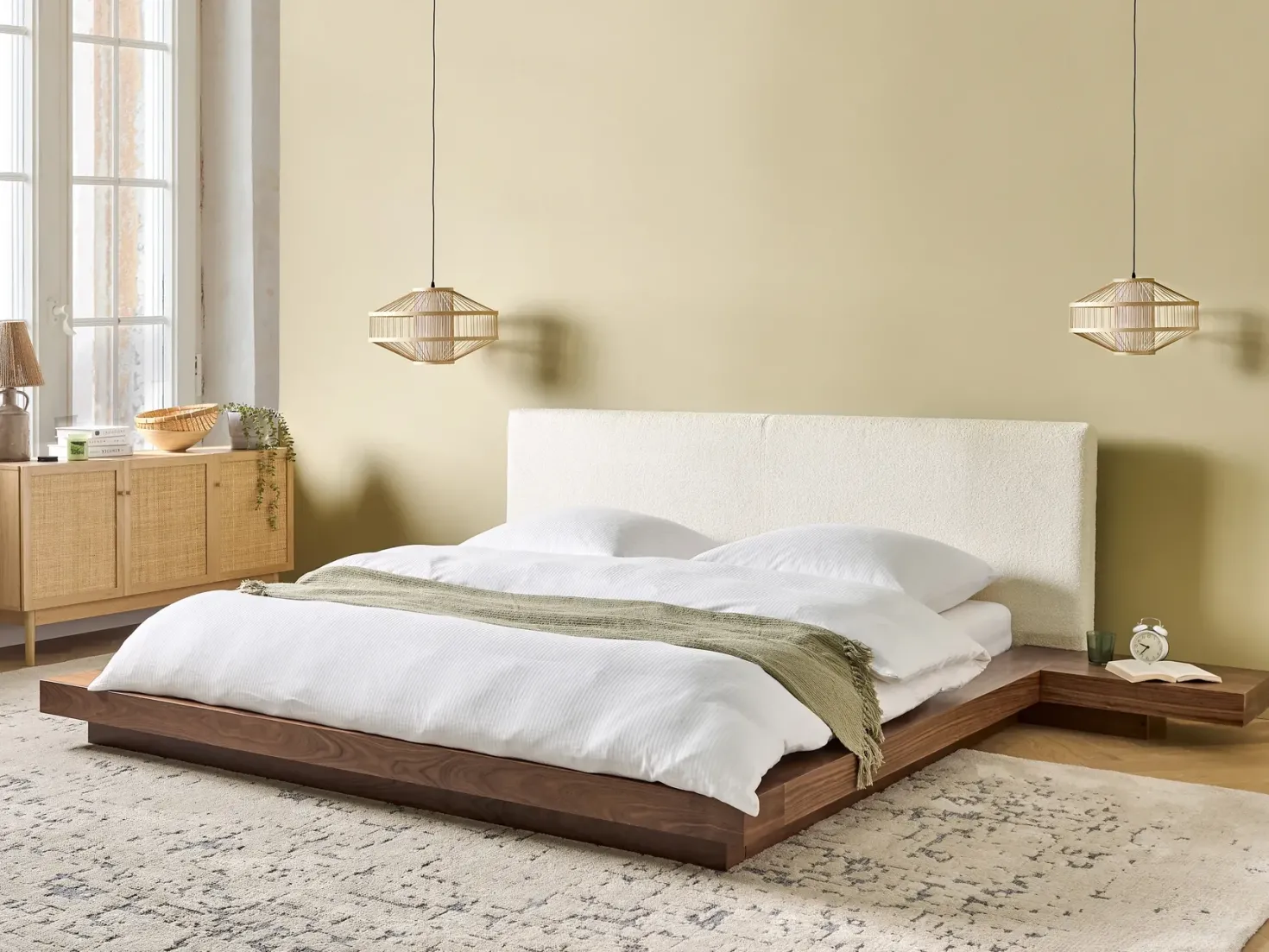 Seng Boucle ZEN 180 x 200 cm Brun ask
