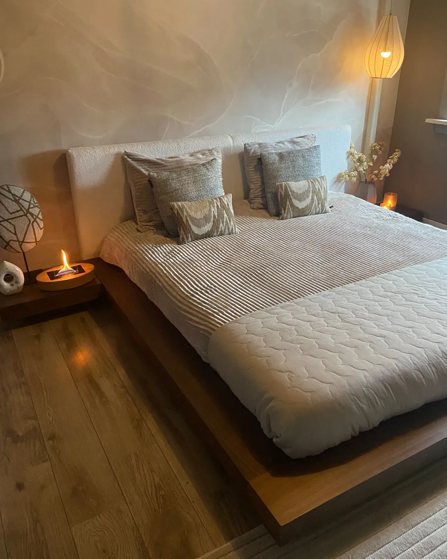 Seng Boucle ZEN 180 x 200 cm Brun ask