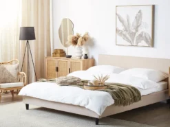 Sengekappe FITOU 180 x 200 cm Beige