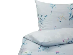 Sengetøj EVERGREEN Bomulds-satin 220 x 240 cm Himmelblå