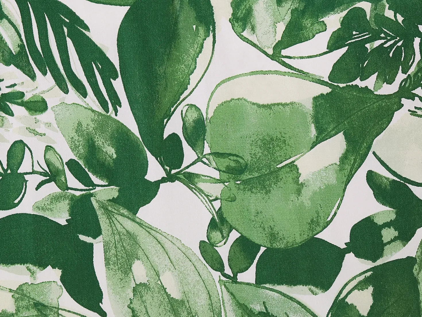 Sengetøj GREENWOOD Bomulds-satin 155 x 220 cm Grøn
