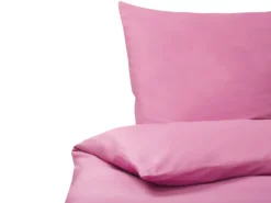 Sengetøj HARMONRIDGE Bomulds-satin 135 x 200 cm Lyserød