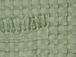 Sengetæppe BERE Bomuld 220 x 240 cm Grøn