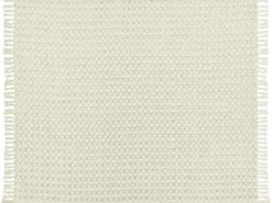 Sengetæppe BERE Bomuld 220 x 240 cm Cremehvid