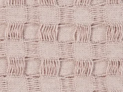 Sengetæppe BERE Bomuld 220 x 240 cm Pastellrosa