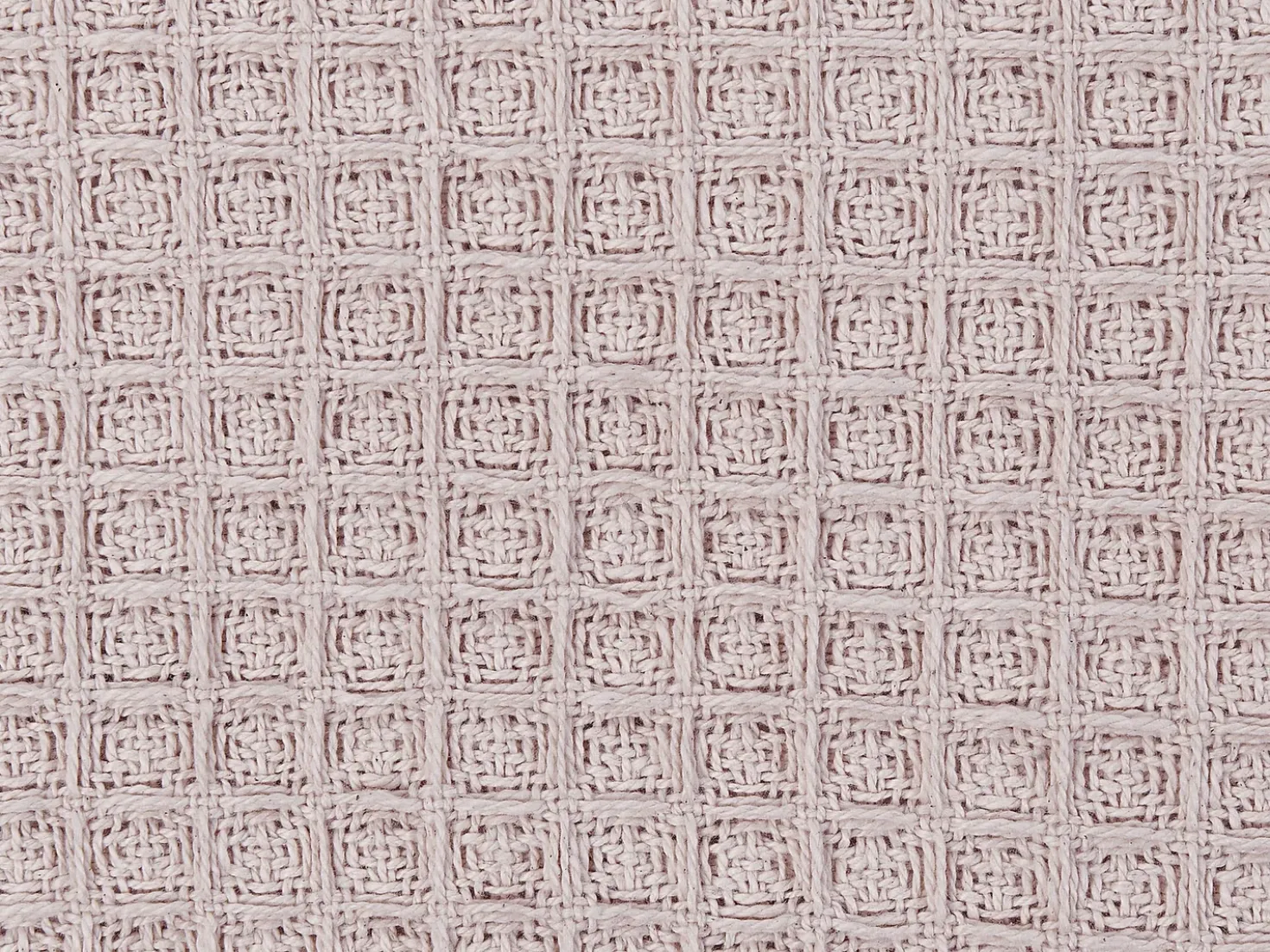 Sengetæppe CHAGYL Bomuld 150 x 200 cm Pastellrosa