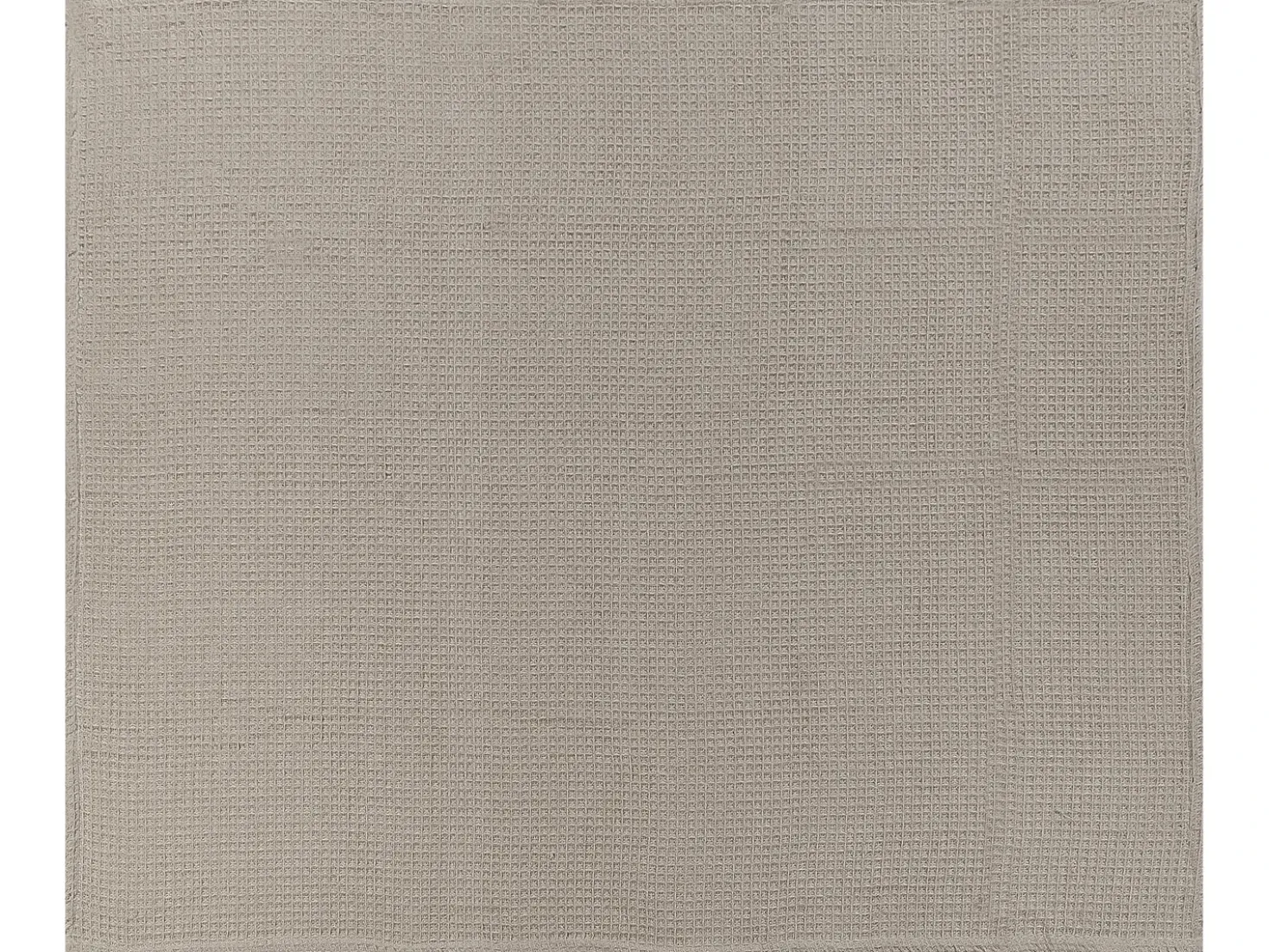 Sengetæppe CHAGYL Bomuld 220 x 240 cm Brungrå
