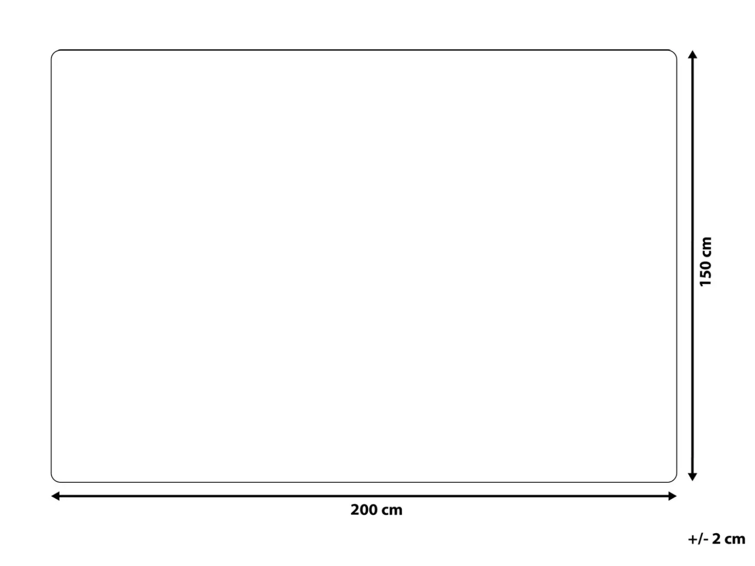 Sengetæppe DAULET Bomuld 150 x 200 cm Gul