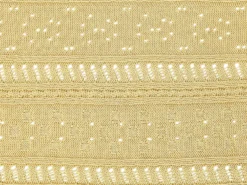 Sengetæppe DAULET Bomuld 150 x 200 cm Gul