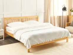 Sengetæppe HATTON Bomuld 200 x 220 cm Cremehvid