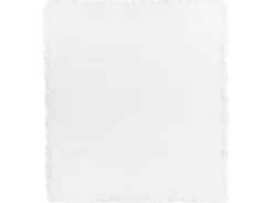 Sengetæppe HATTON Bomuld 200 x 220 cm Cremehvid