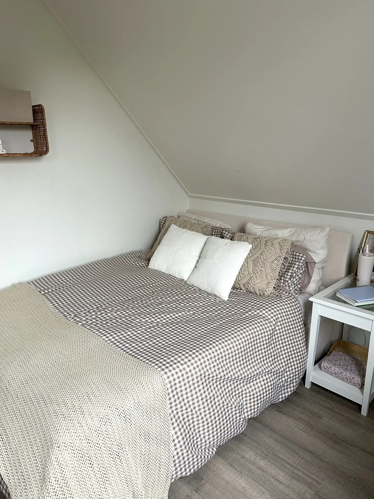 Sengetæppe ILEN Bomuld 150 x 200 cm Beige