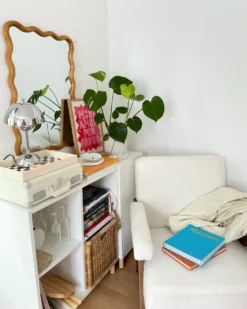 Sengetæppe KAZY Bomuld 220 x 240 cm Beige