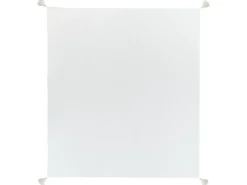 Sengetæppe LINDULA Bomuld 200 x 220 cm Cremehvid