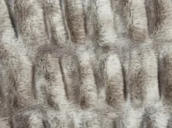 Sengetæppe MACODES Kunstig pels 150 x 200 cm Grå
