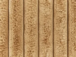 Sengetæppe RAKYA Kunstig pels 200 x 220 cm Lysebrun