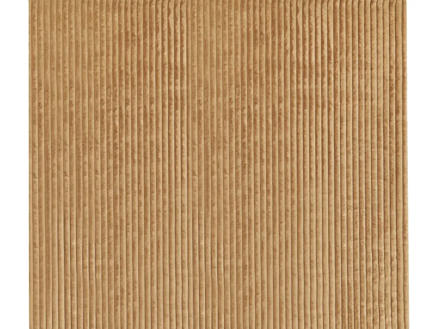 Sengetæppe RAKYA Kunstig pels 200 x 220 cm Lysebrun