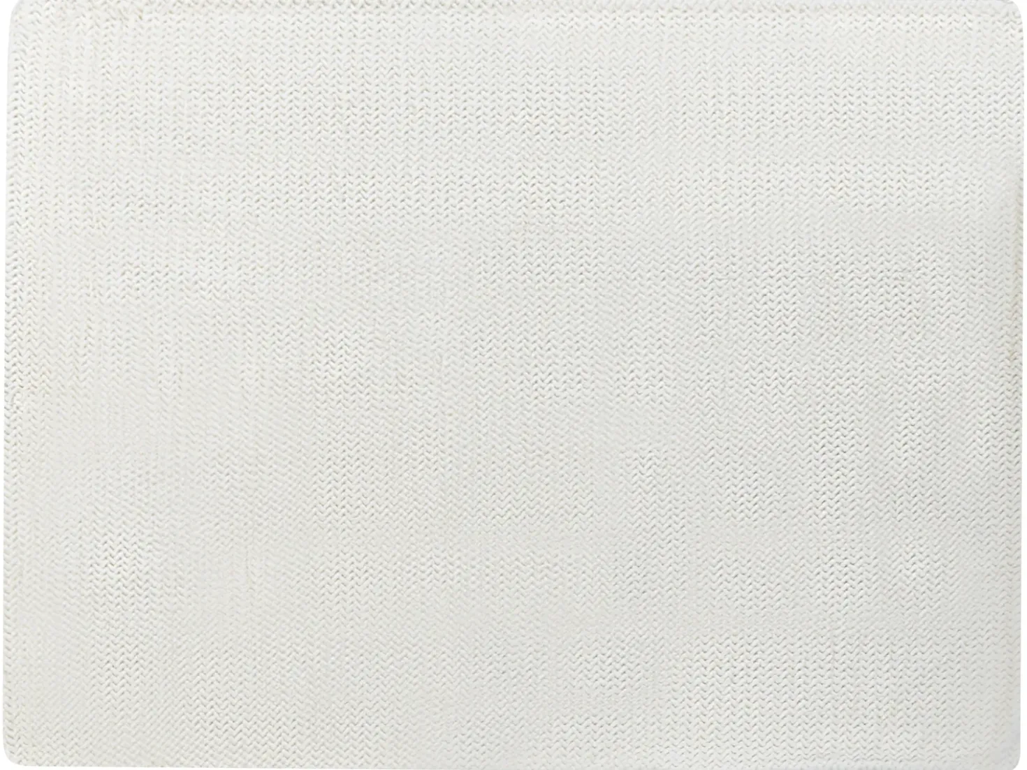Sengetæppe SURMI Kunstig pels 150 x 200 cm Cremehvid