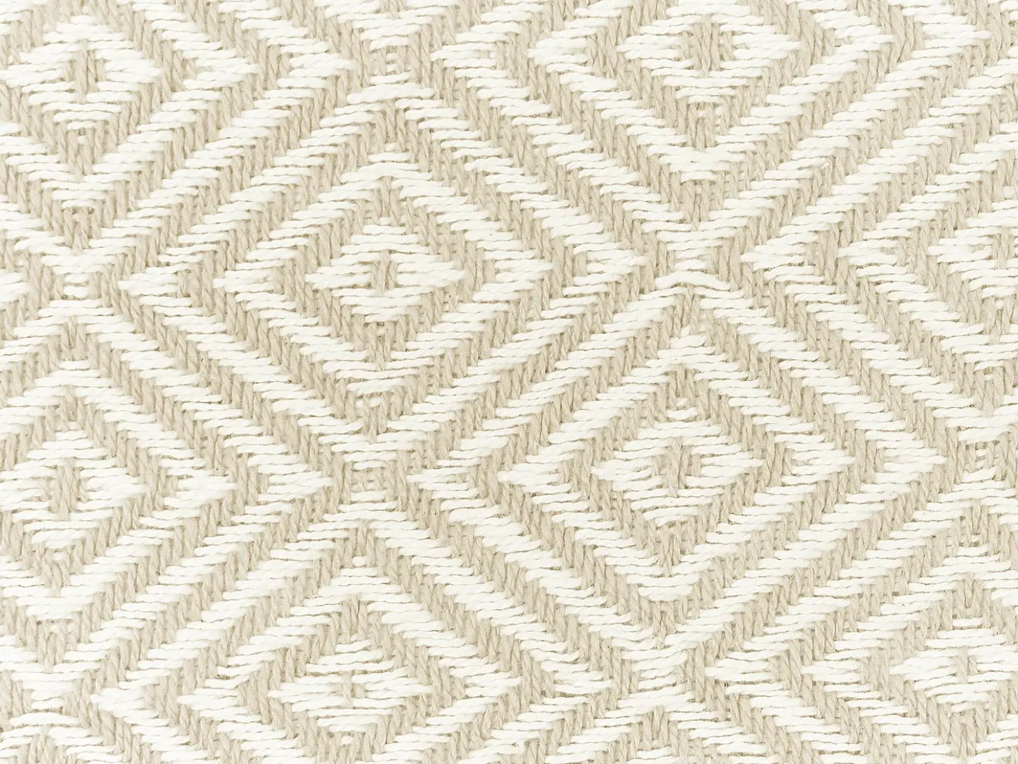 Sengetæppe TOUTLI Bomuld 220 x 240 cm Lys Beige