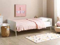 Seng Fyretræ BONNAC 90 x 200 cm Hvid