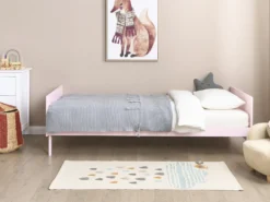 Seng Fyretræ BONNAC 90 x 200 cm Pastellrosa