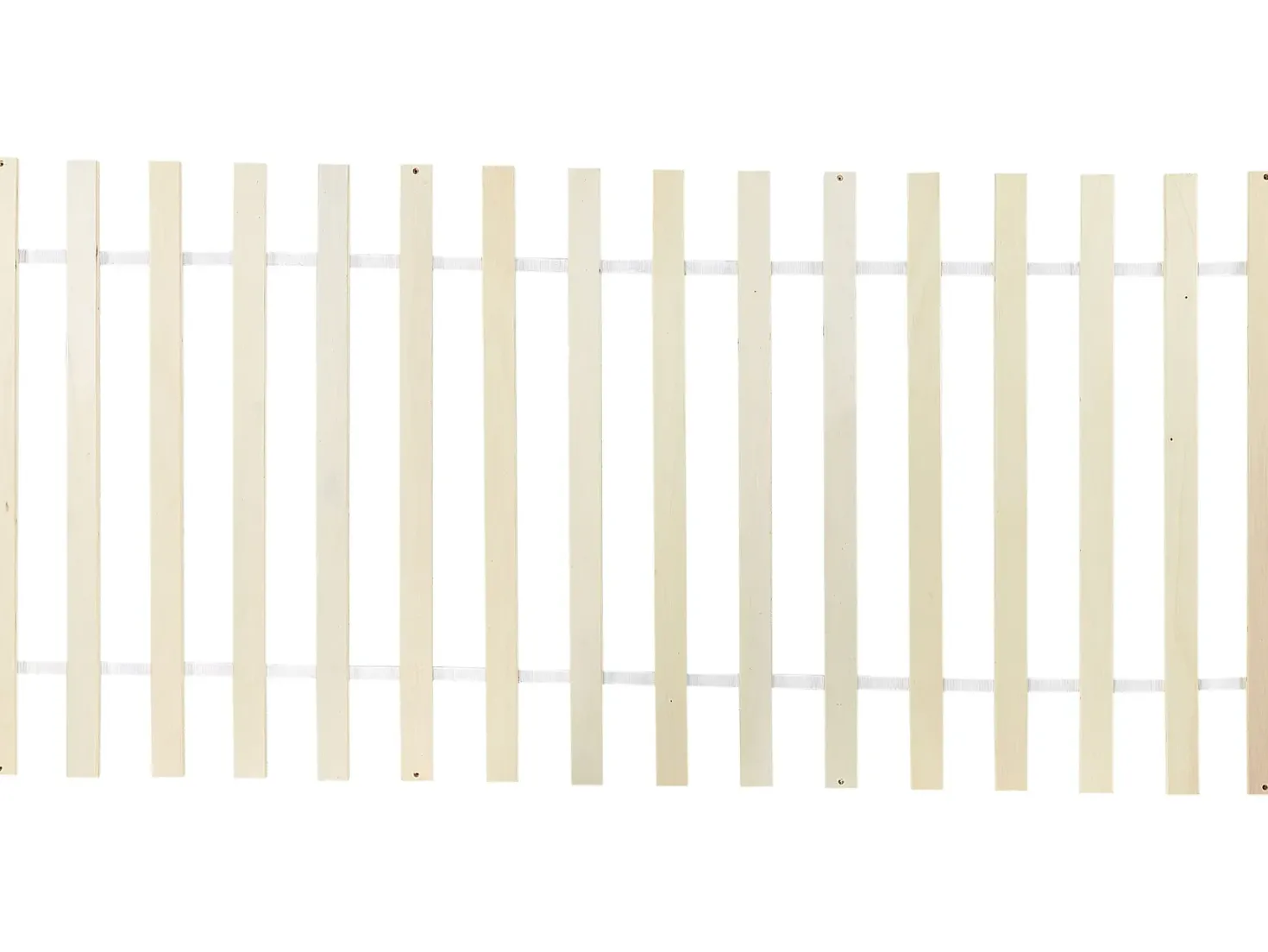 Seng Fyretræ FLORAC 90 x 200 cm Hvid