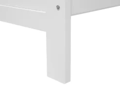 Seng Fyretræ MAYENNE 180 x 200 cm Hvid