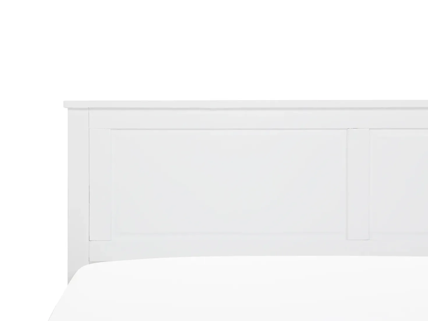 Seng Fyretræ OLIVET 160 x 200 cm Hvid